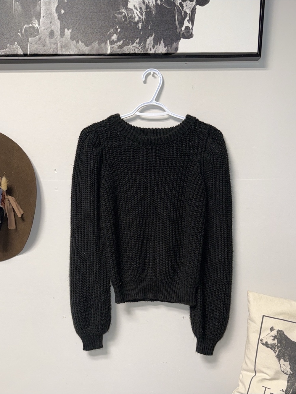 Rock & Roll Denim Sweater